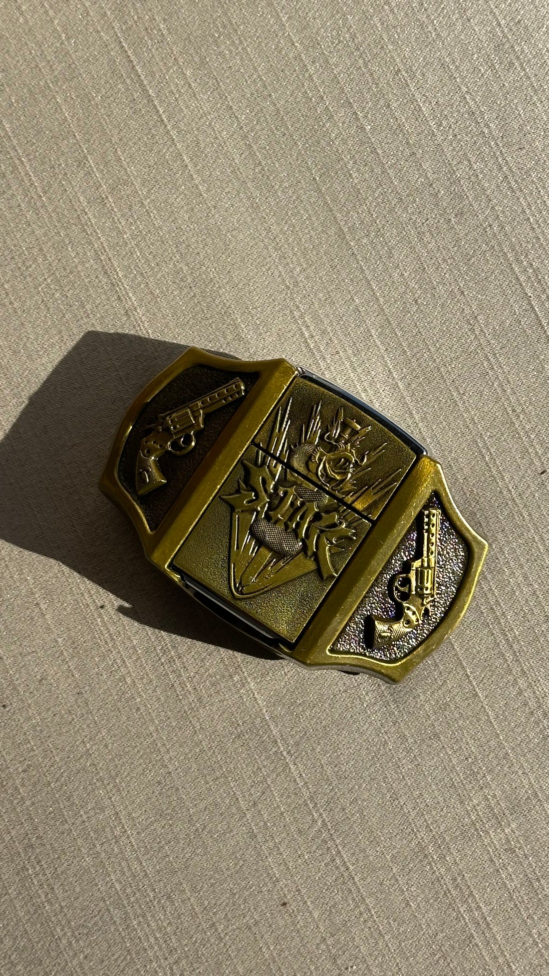 Iron Revolver Buckle